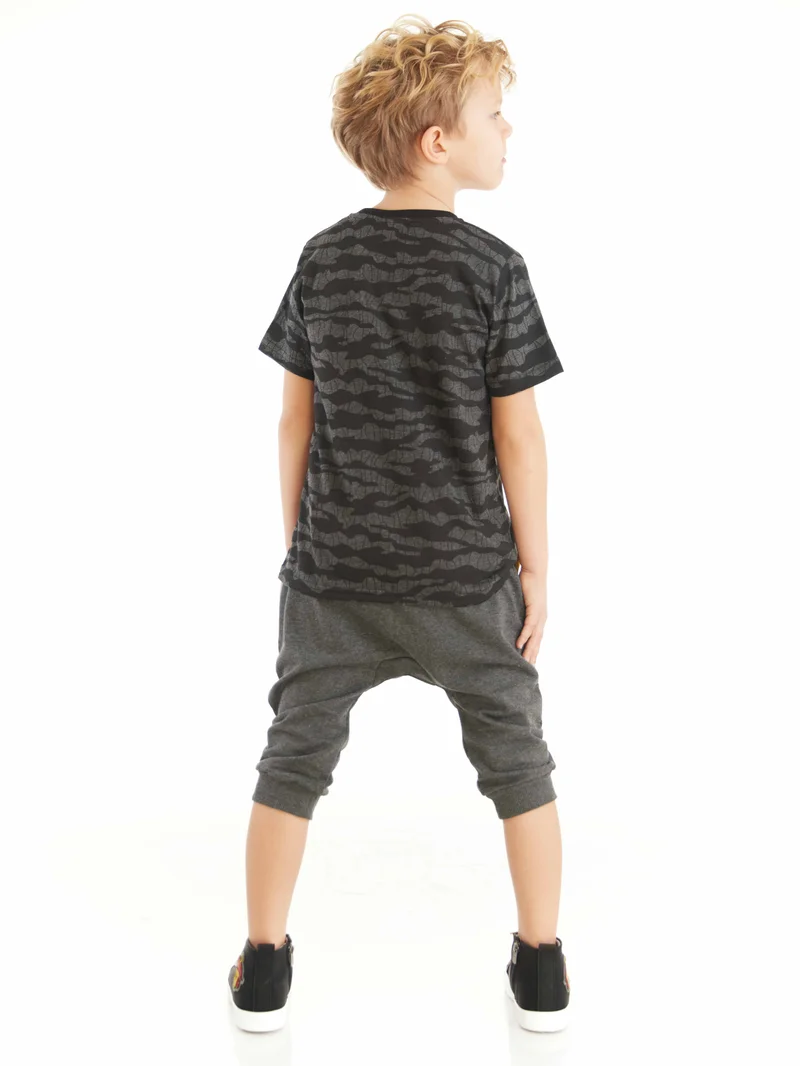 MSHB&G Dino Camo Boy T-shirt&Capri Set
